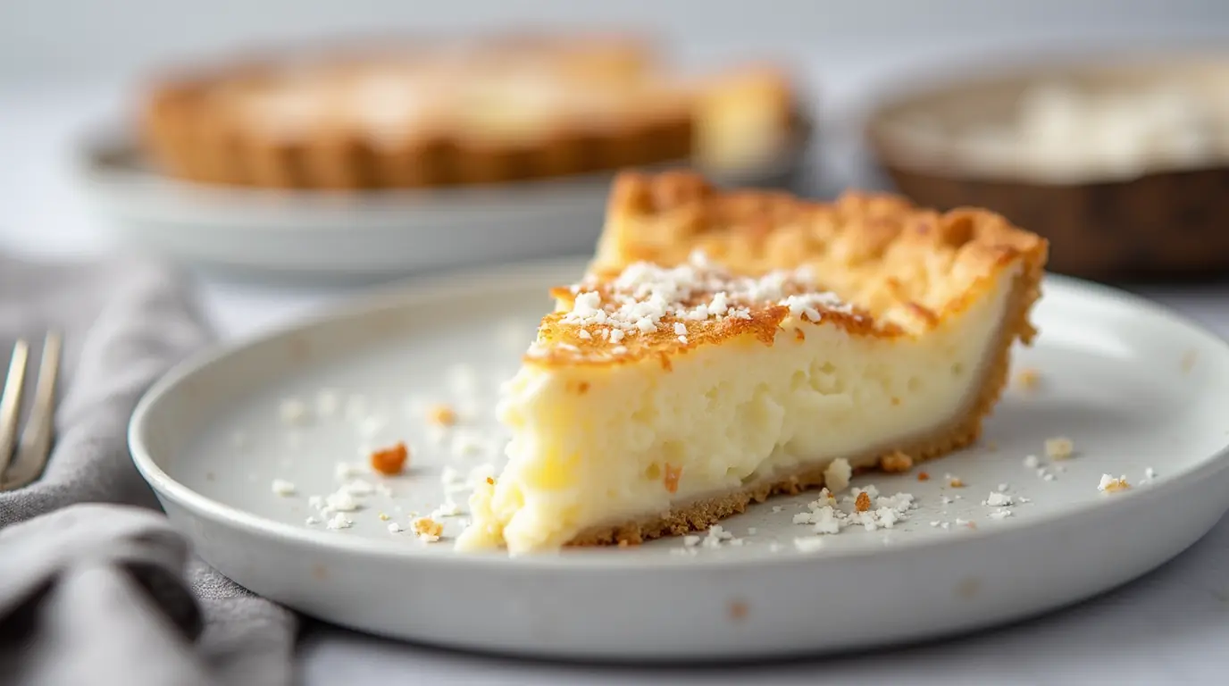 coconut custard pie recipe