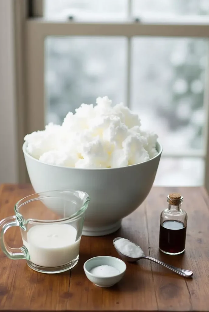 Snow Cream Recipe